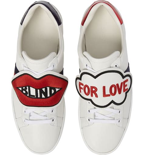 blind for love gucci sneakers|ace love gucci.